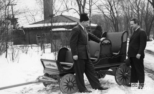 1940's Fletcher Reynolds with Sleigh