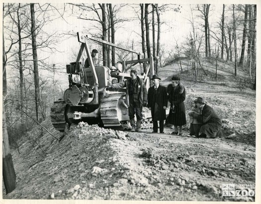 1949 - Zoo Train Construction