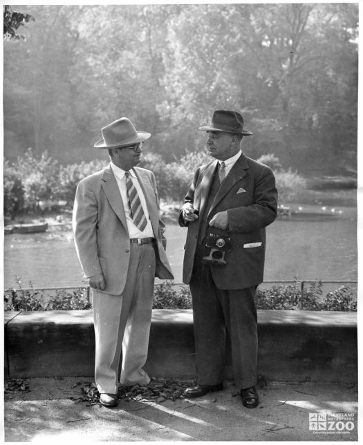 1954 - Director Fletcher Reynolds with Camera Man