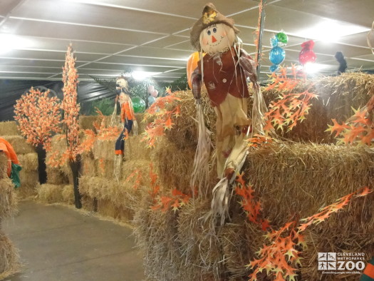 Boo at the Zoo: In the Hay Maze