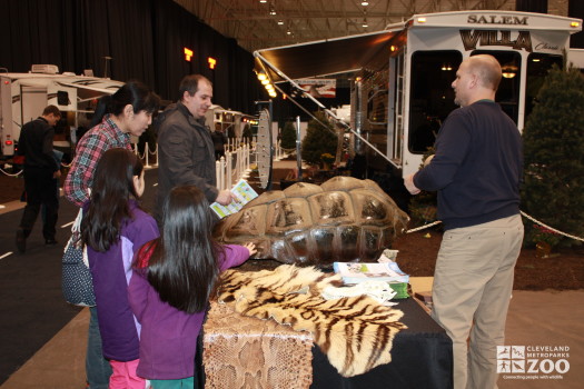 Jim by Tortoise Shell Table- 2014 RV Show