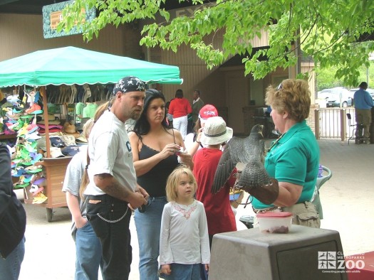 2007 International Migratory Bird Day - Volunteer Sharon M and friends