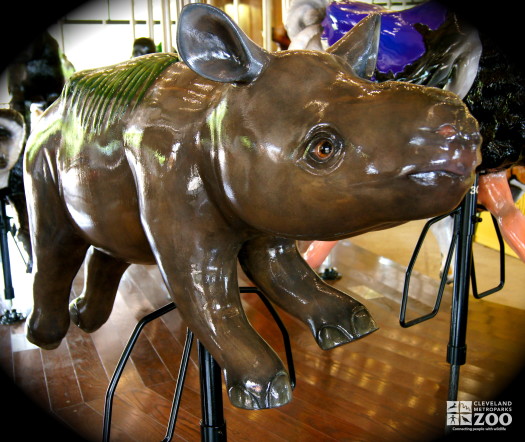 Black Rhino Calf - Carousel