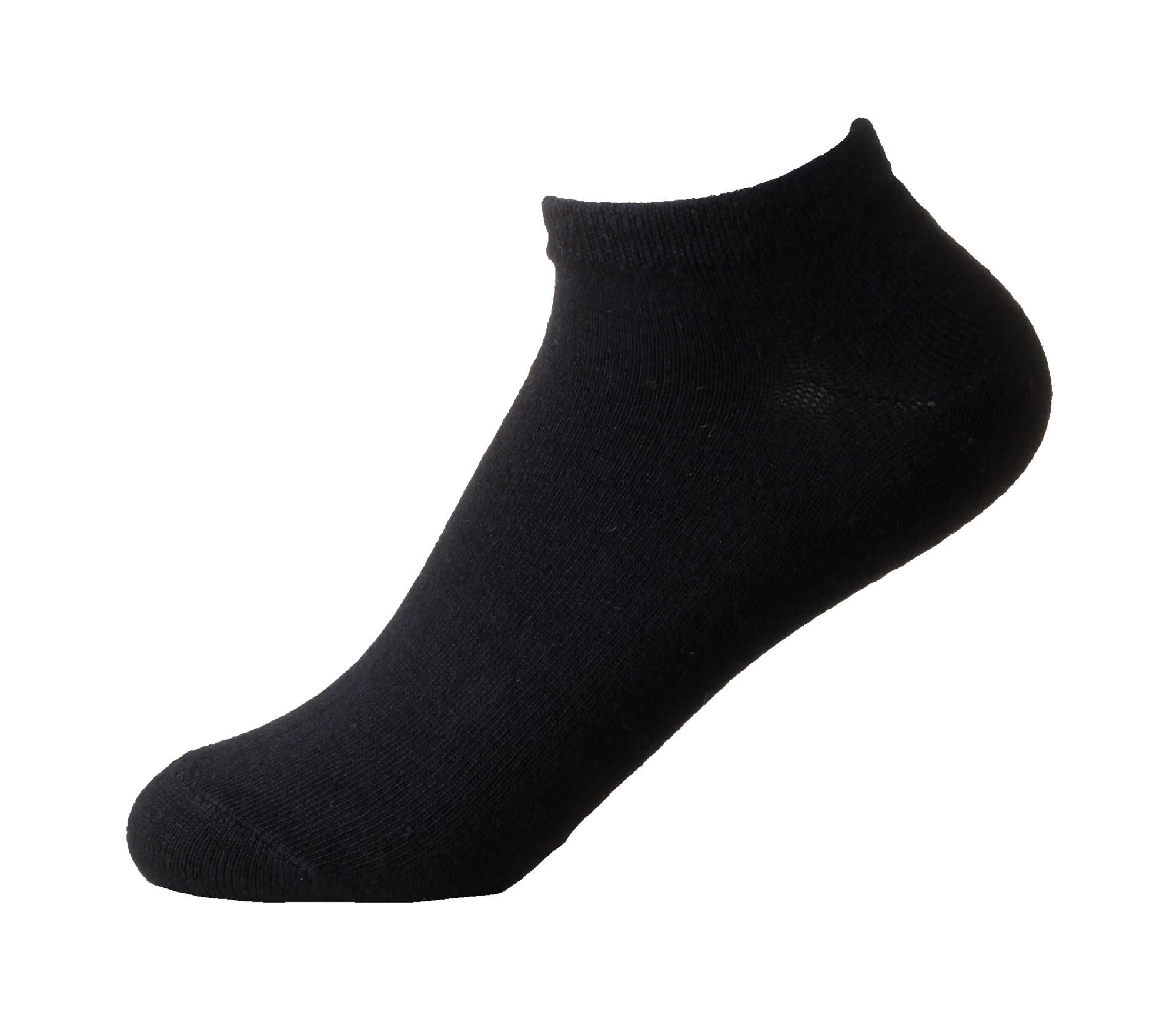 Boody Wear Men's Black Sneaker Sock