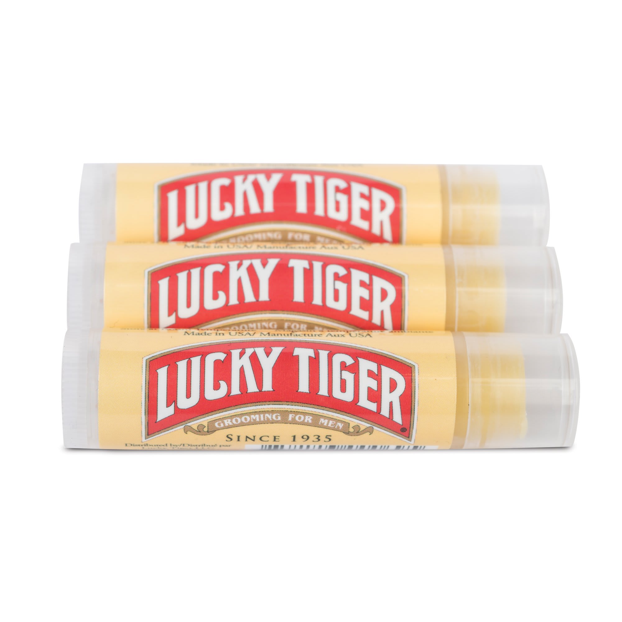 Lucky Tiger Peppermint Lip Balm 0.4 Oz.