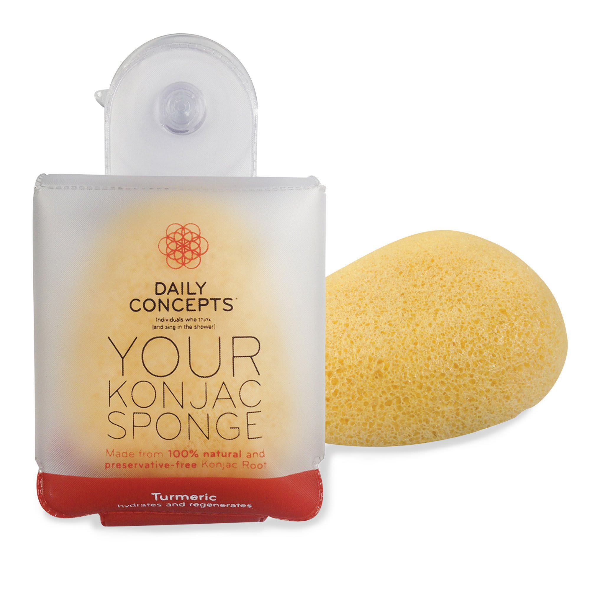 Daily Concepts Your Konjac Sponge / Turmeric