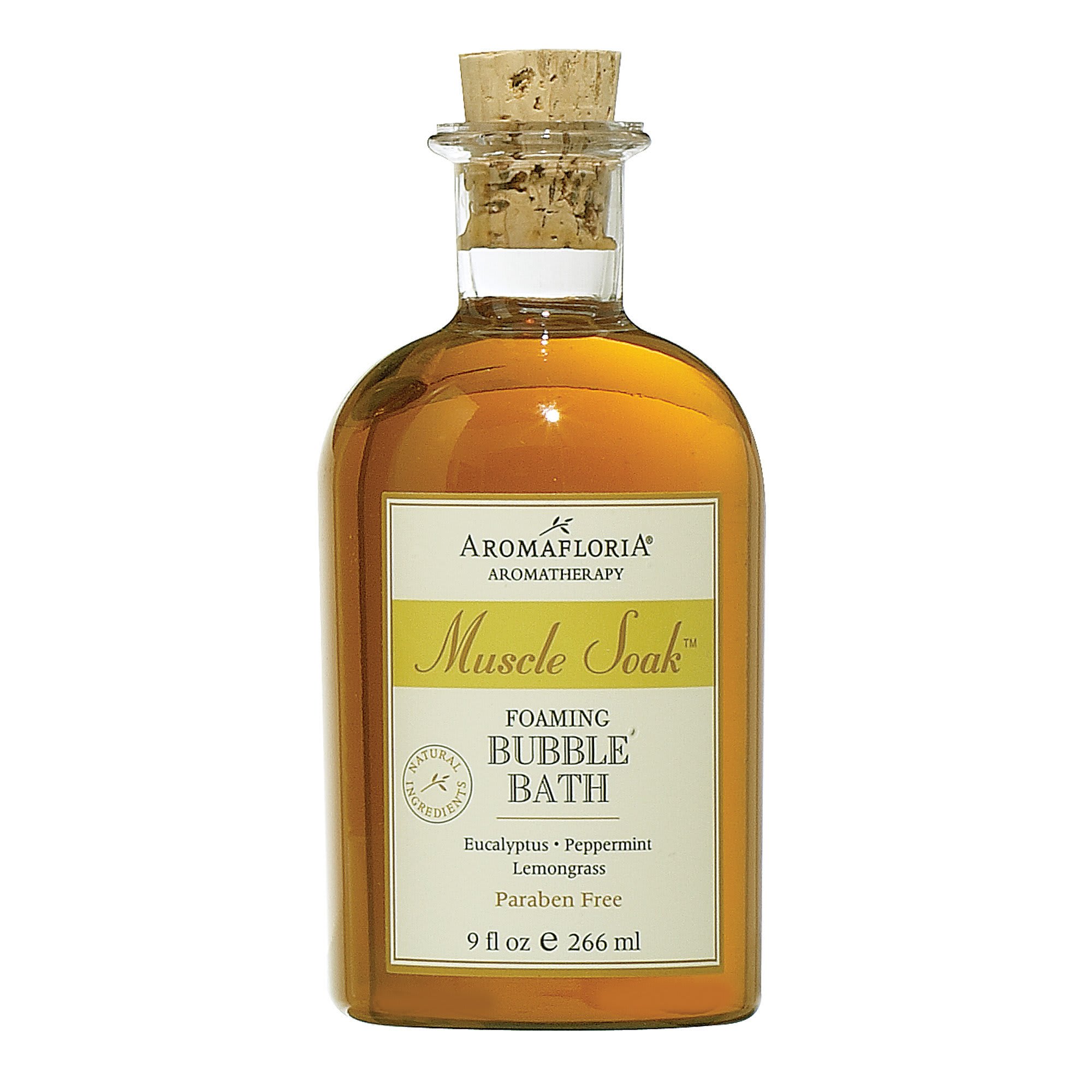 Aromafloria Muscle Soak Bubble Bath 9 Fl. Oz.
