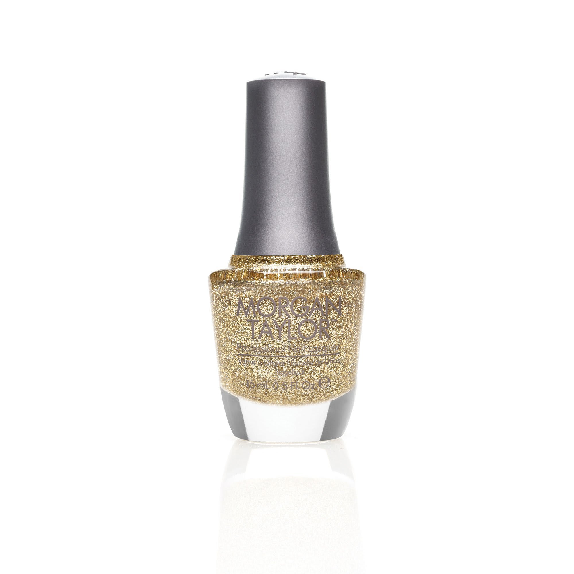 Morgan Taylor Glitter and Gold Nail Lacquer 0.5 Fl. Oz.