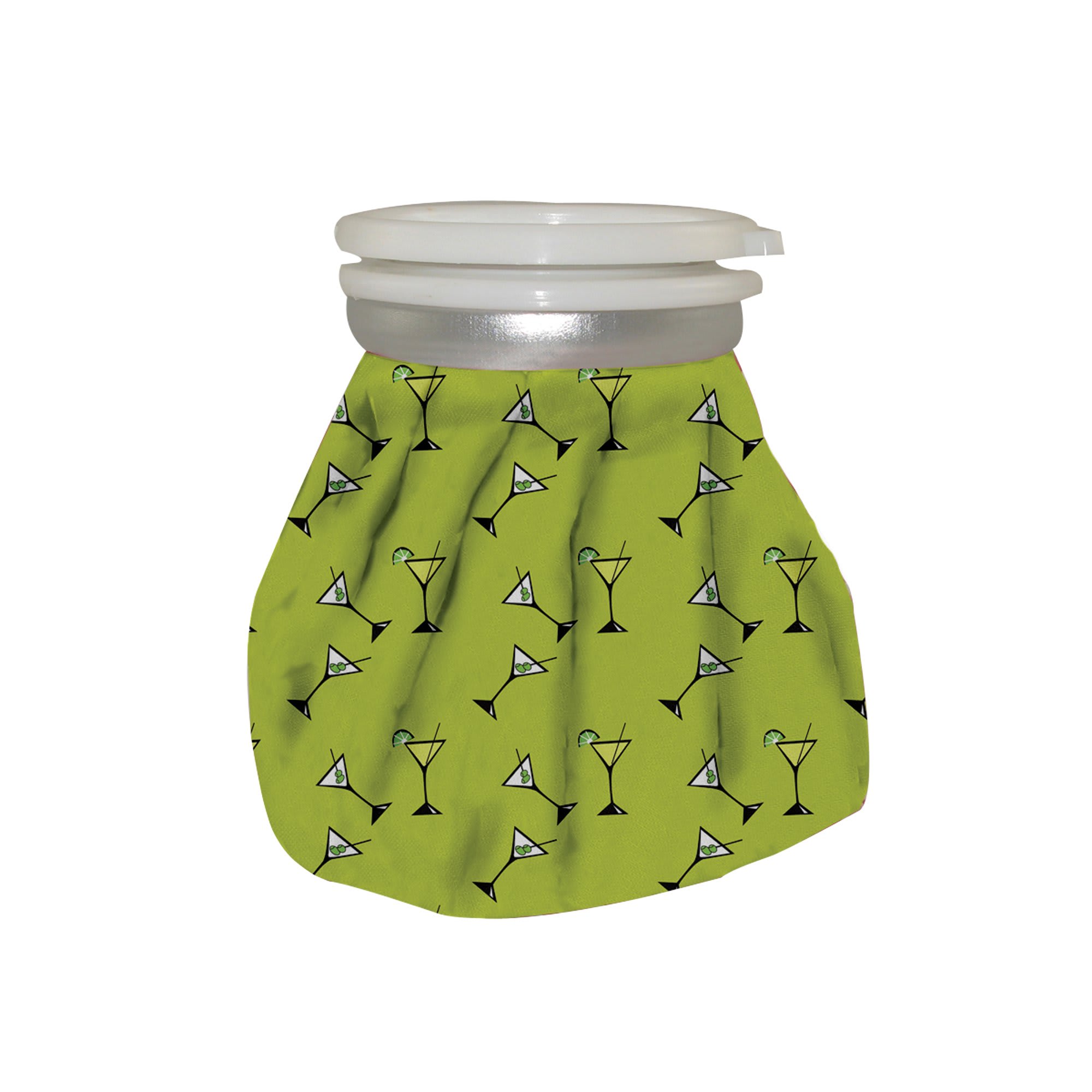 Spa Sister Green Martini Ice Bag