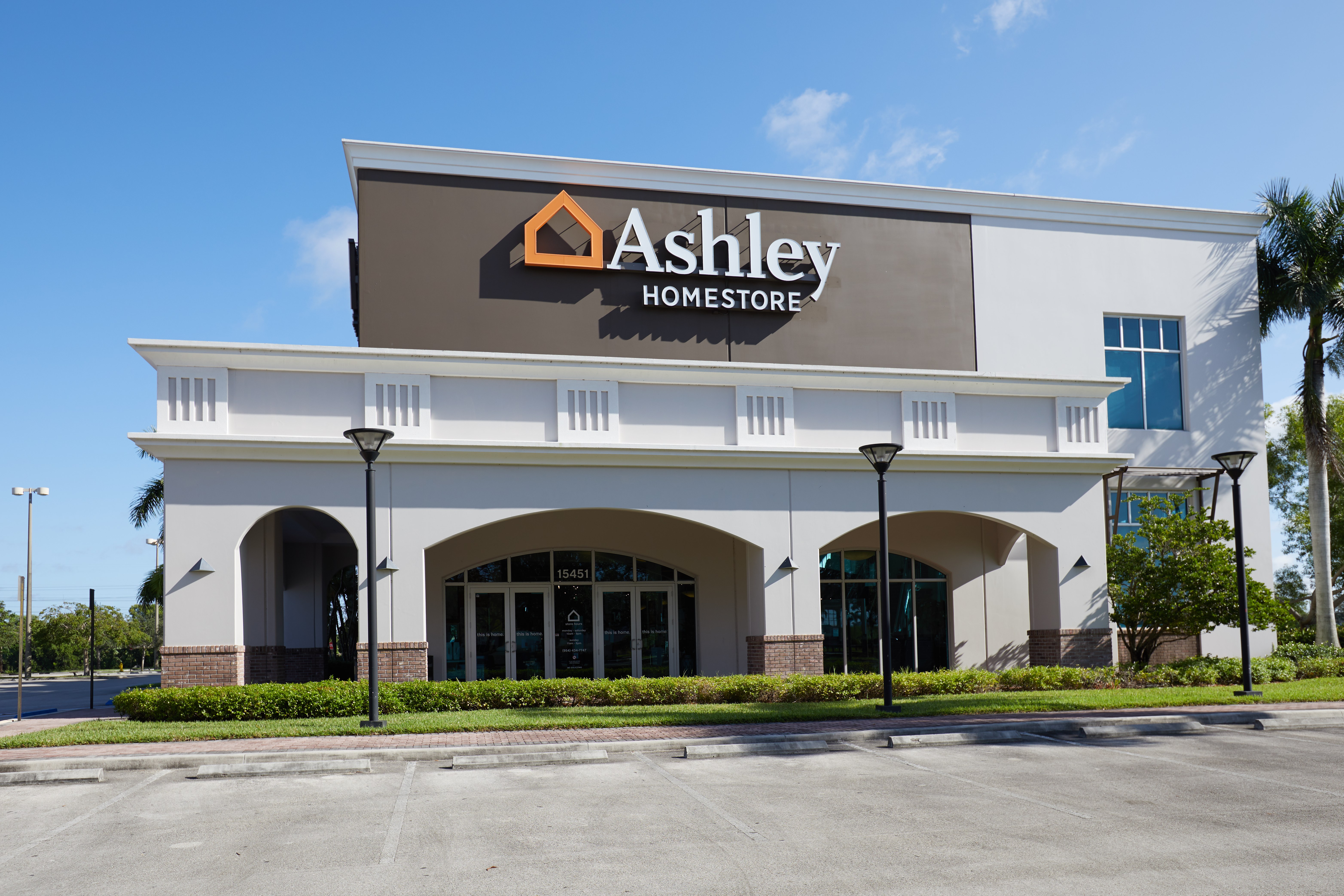 ashley furniture delivery status phone number