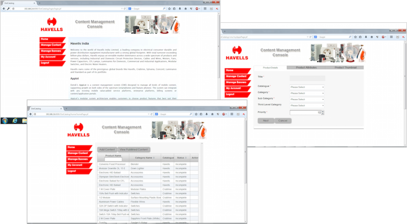 CMS Backend Panel