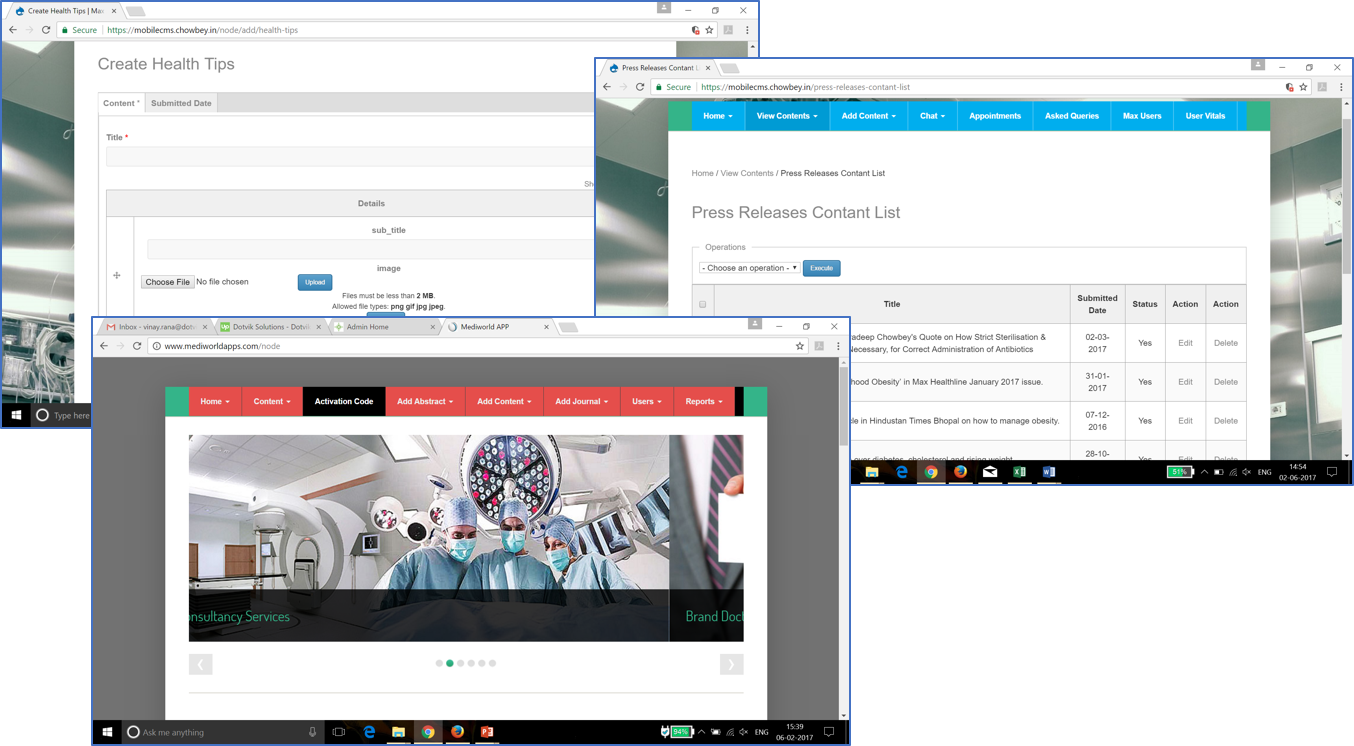 CMS Console