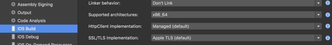 64-bit Simulator Settings