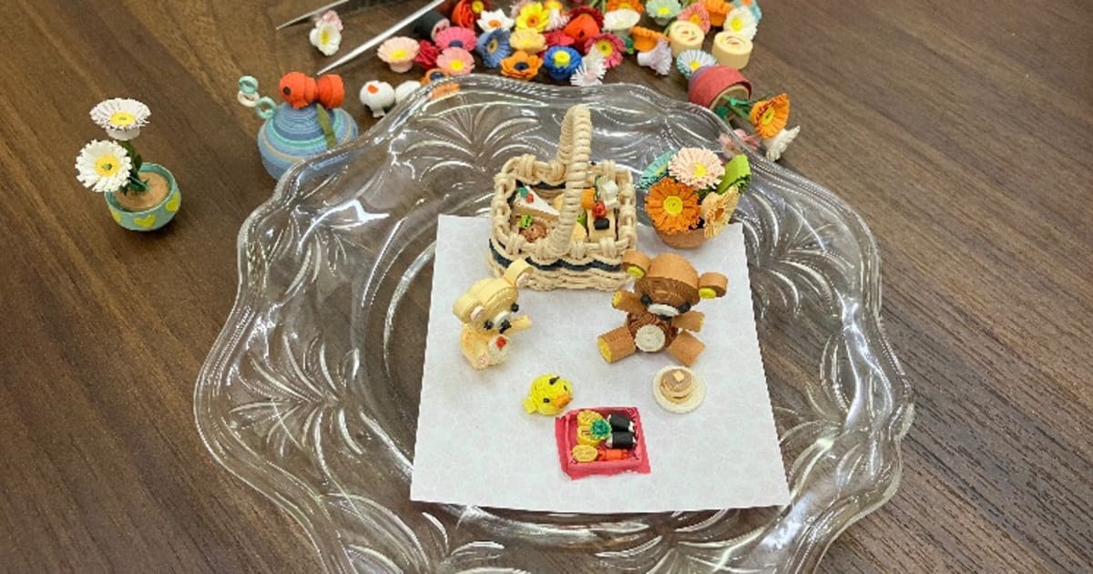 【初心者向け】脳活アンチエイジング★ペーパークイリング講座