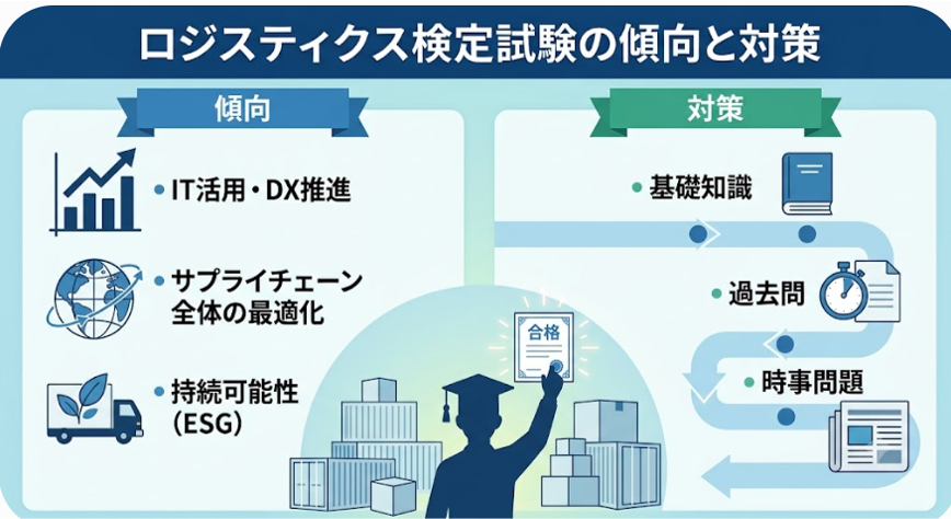 ロジスティクス管理3級｜過去問傾向分析＆R7年前期・後期 解答例解説