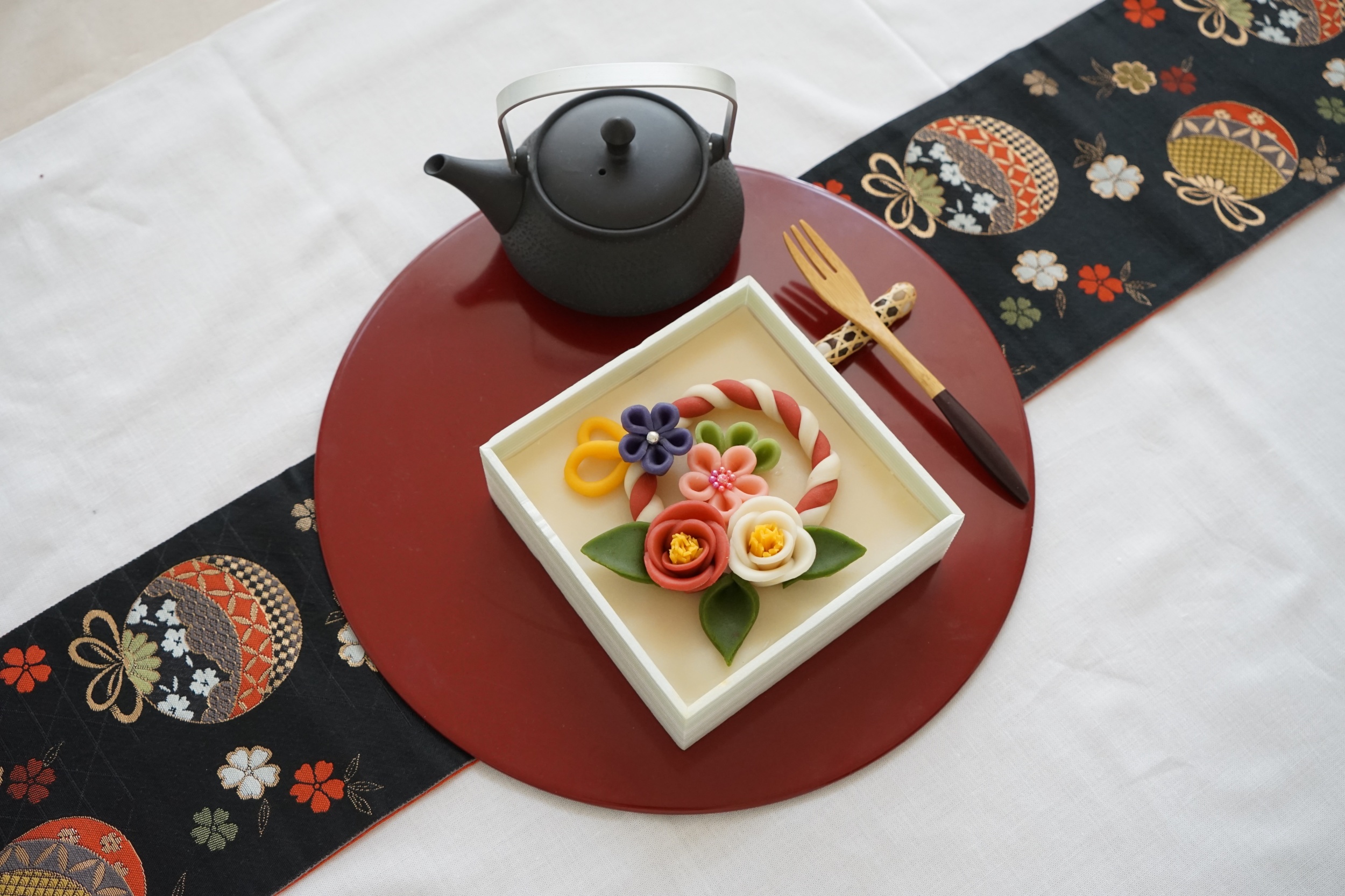 【初級ディプロマ】基本の生地の作り方 （２）椿