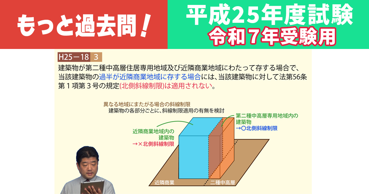 もっと過去問演習！【平成25年度試験　令和７年受験用】