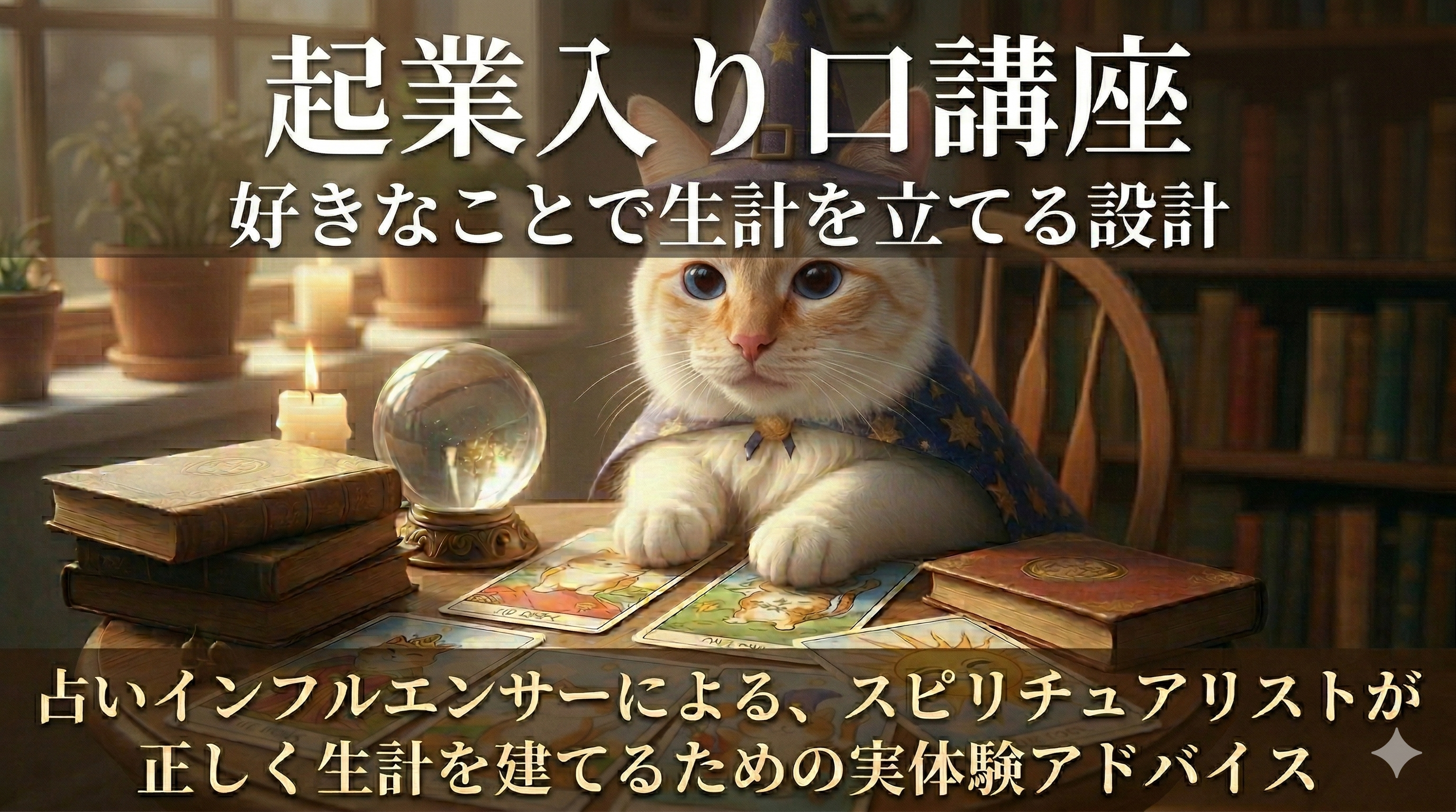  起業入り口講座 好きなことで生計を立てられるビジネス設計