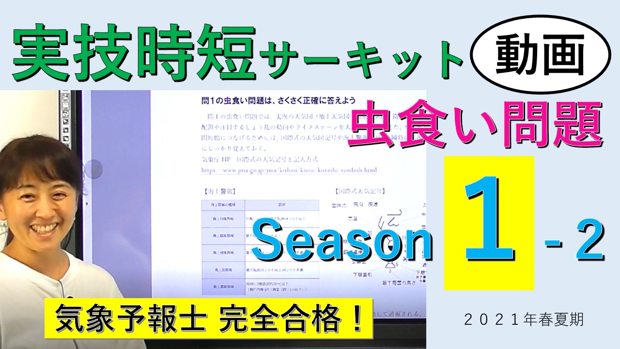 実技時短サーキットSeason１＜２.虫食い問題＞