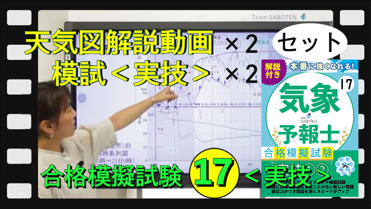 ＜実技＞模試２科目と解説動画２科目のセット【模擬試験シリーズ１７】