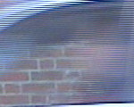 Acercamiento imagen de video entrelazada