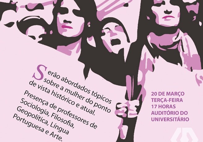“Mulher” será tema de aulão “Mulher” será tema de aulão