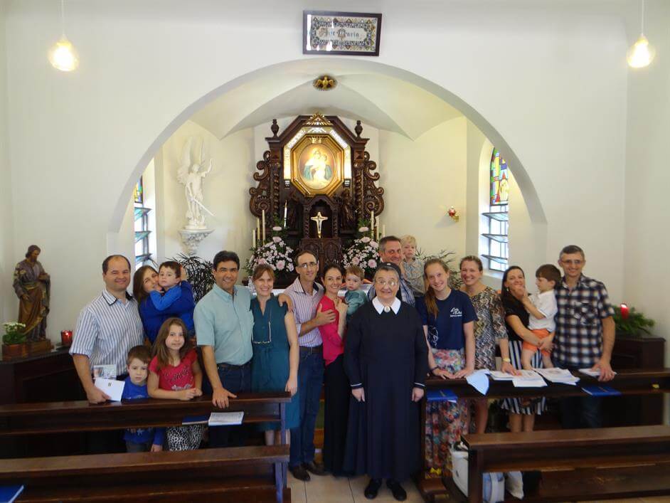 Renovação da consagração do curso Família Santa, Fiel à Alia