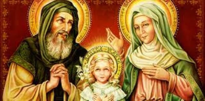 São Joaquim e Santa Ana - Avós de Jesus!!!