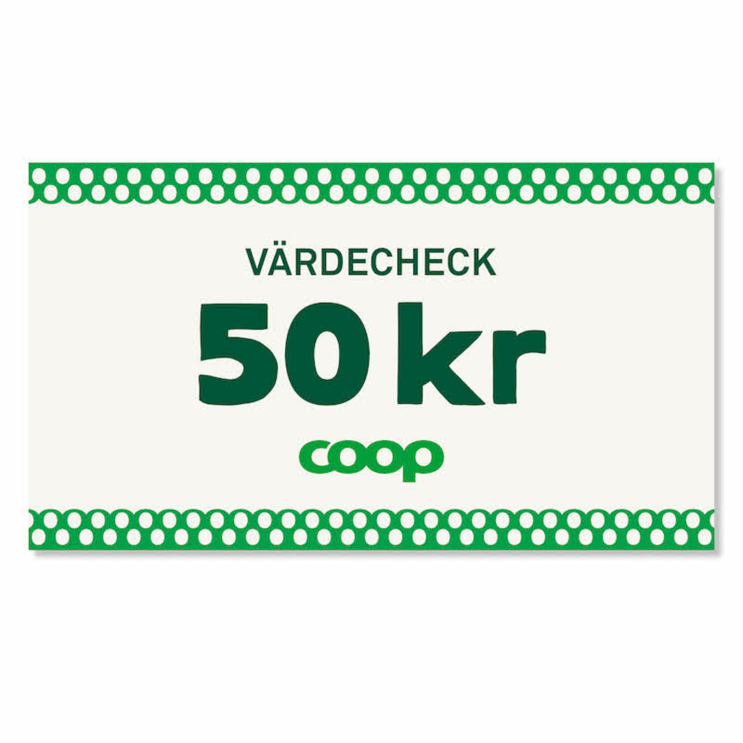 Värdecheck 50 kr
