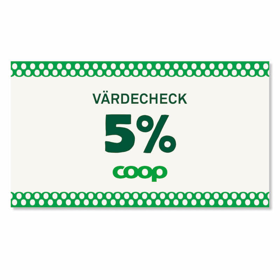 Värdecheck 5%