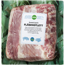 Fläskkotlett Benfri