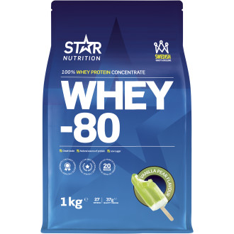 Whey-80 Protein Vanilj &Päron