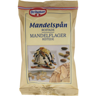 Mandelspån Rostade