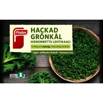 Hackad Grönkål