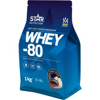 Whey-80 Protein Cookies &Cream