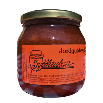 Jordgubbssylt Hemkokt