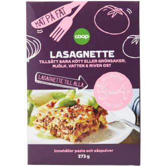 Lasagnette Meal Kit