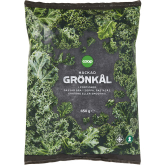 Hackad Grönkål