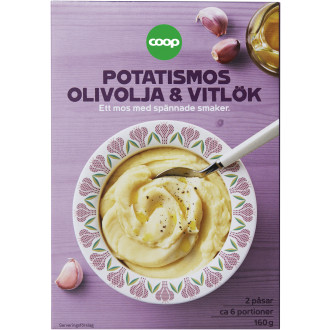 Potatismos Vitlök