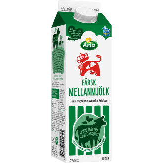 Mellanmjölk Färsk