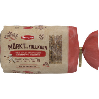 Glutenfri Mörkt Bröd Med Fullkorn