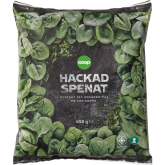 Hackad Spenat