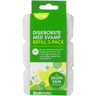 Disksvamp Fin Refill 3- pack