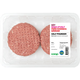 Hamburgare Half Pounder