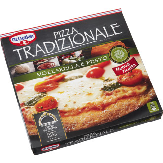 Pizza Tradizionale Mozzarella & Pesto