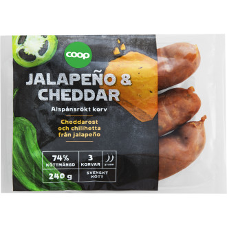 Kryddkorv Jalapeno & Cheddar