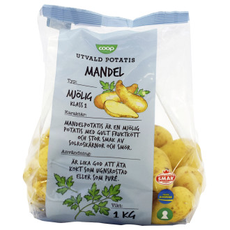 Potatis Mandel Mjölig