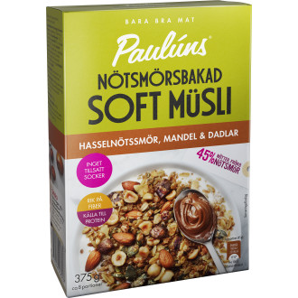 Musli Nötsmörsbakad Mandel & Dadlar