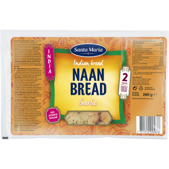Naan Bread Garlic
