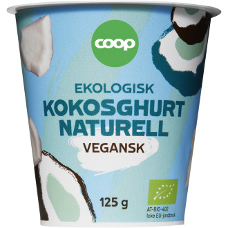 Kokosghurt Naturell Eko Vegan